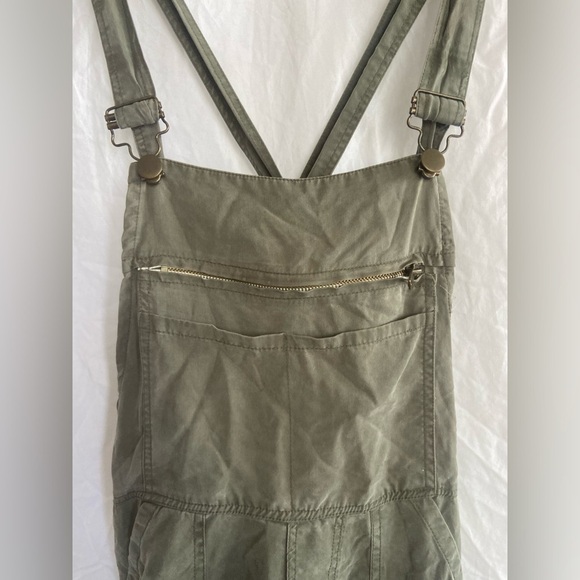Karen Zambos Overalls in khaki Size Small - Picture 4 of 16